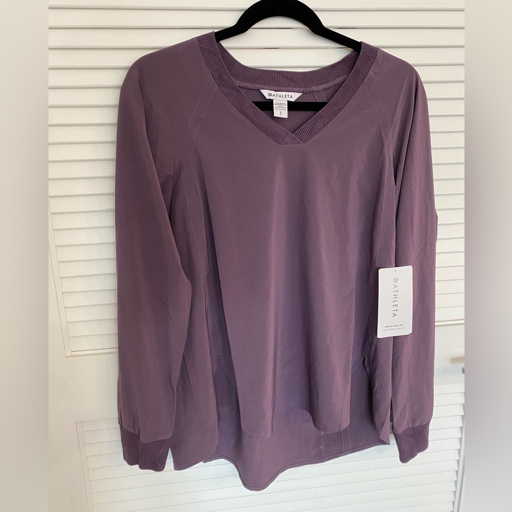 Athleta pink sweater